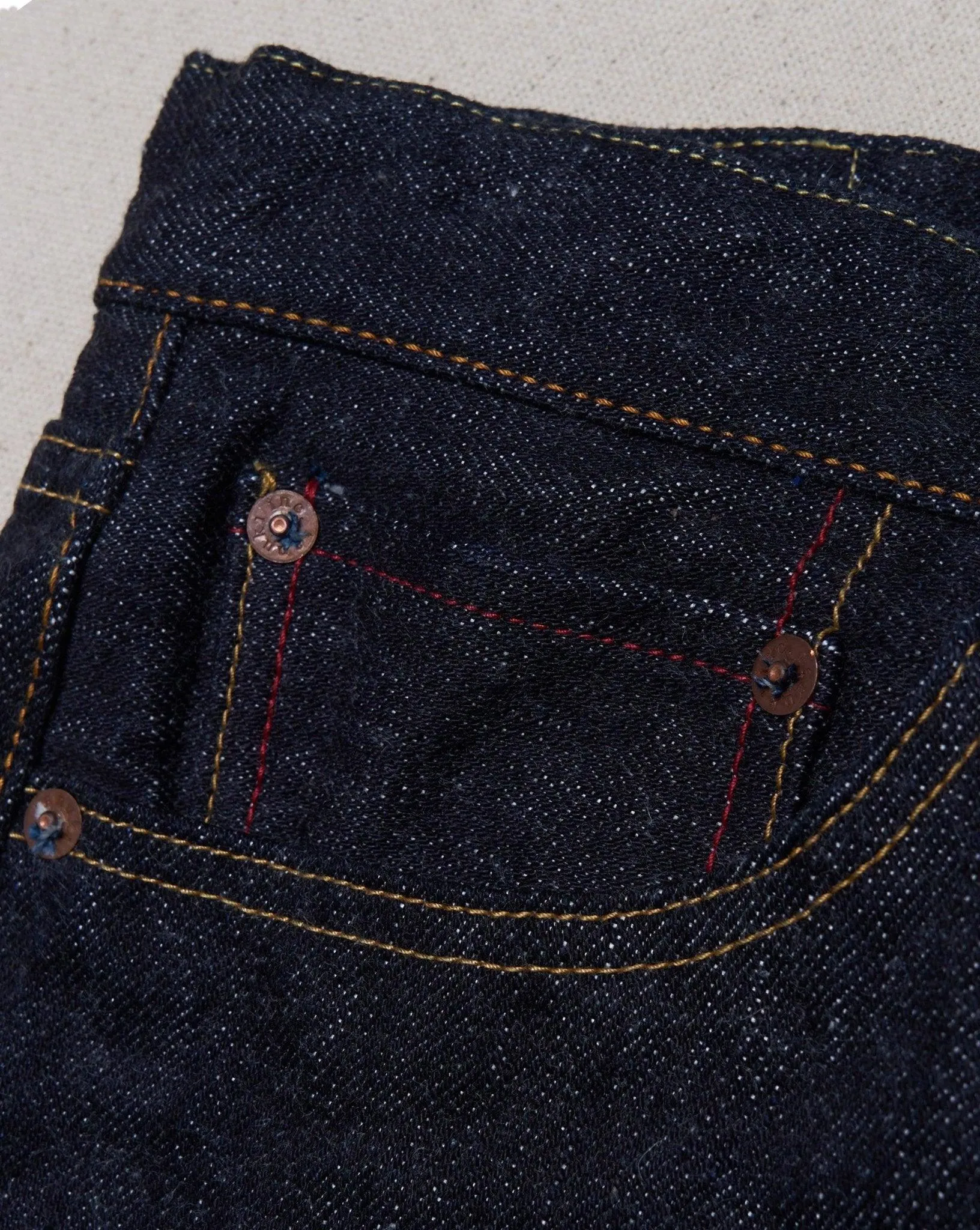 Tanuki 16.5oz RCR Red Cast Regular Selvedge Denim