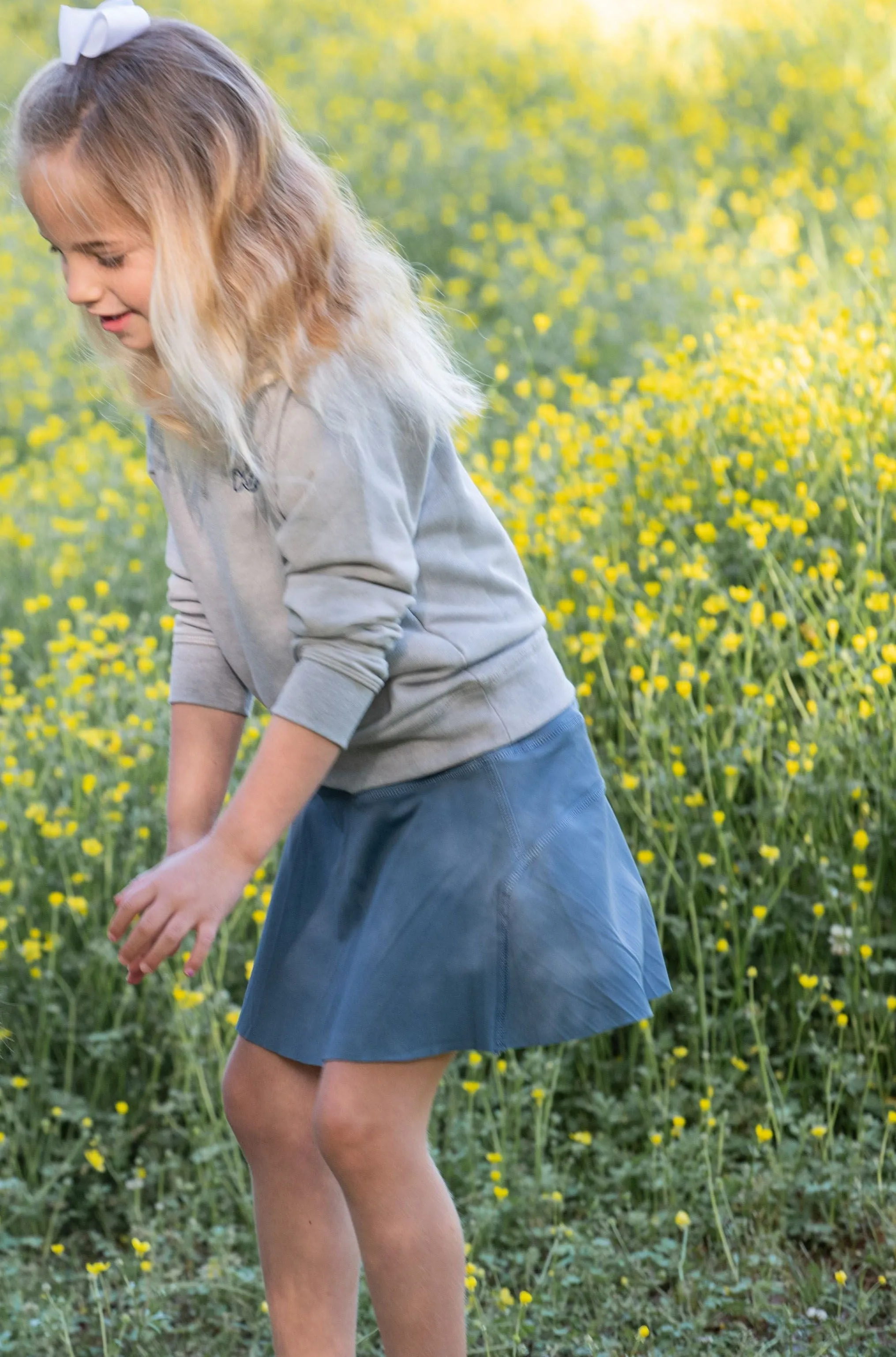 Tennis Twirl Skort-  Bluefin