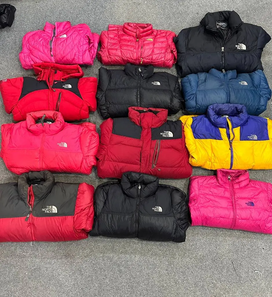 The north face puffer jackets 700nuptse&800-12 pieces