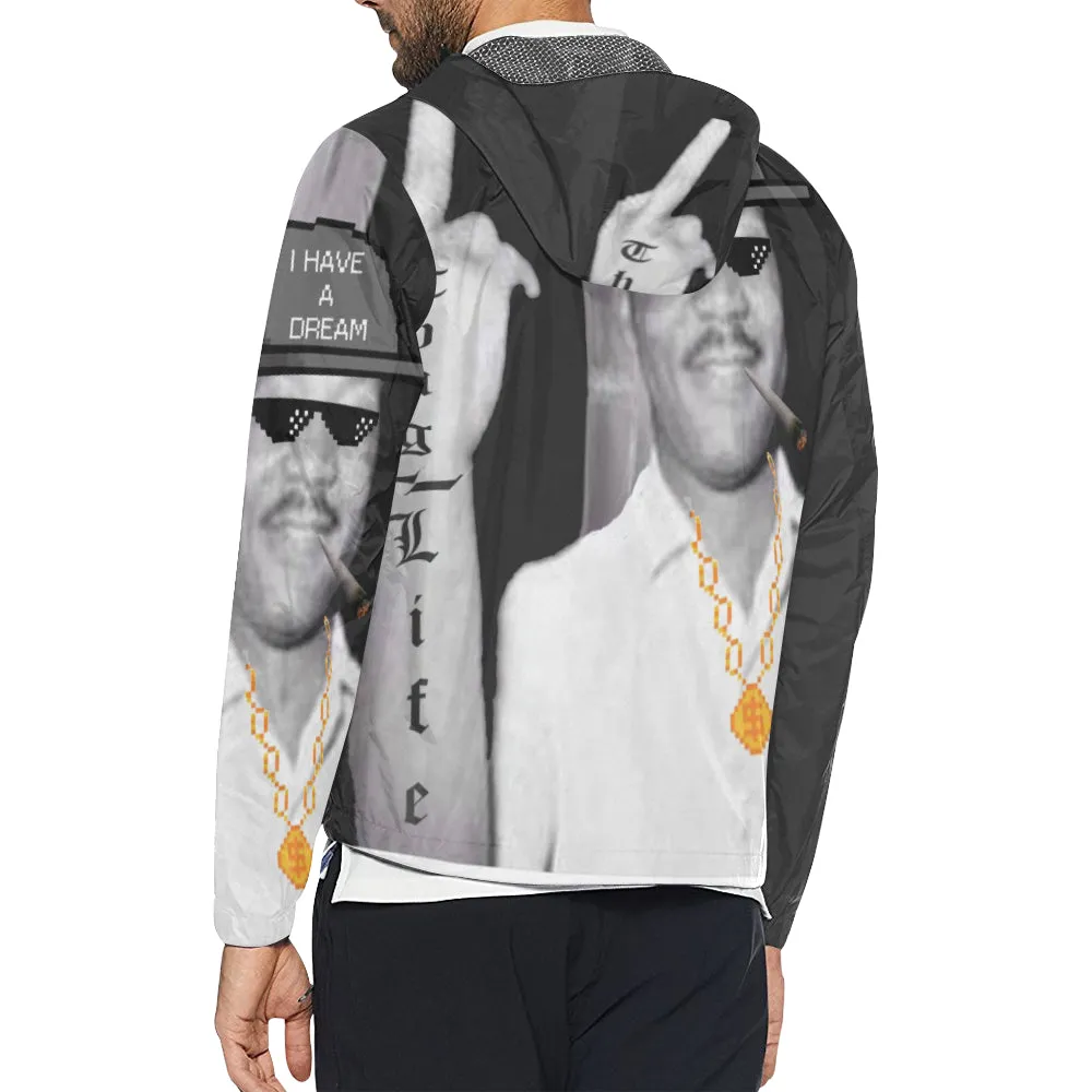 THUG LIFE MARTIN All Over Print Windbreaker for Unisex