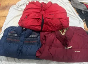 Tommy Hilfiger puffers jackets