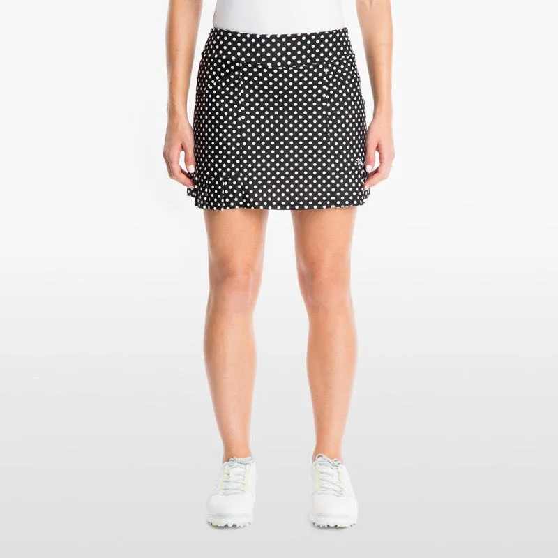 Tzu Tzu Kenley Skort - Black Dotty