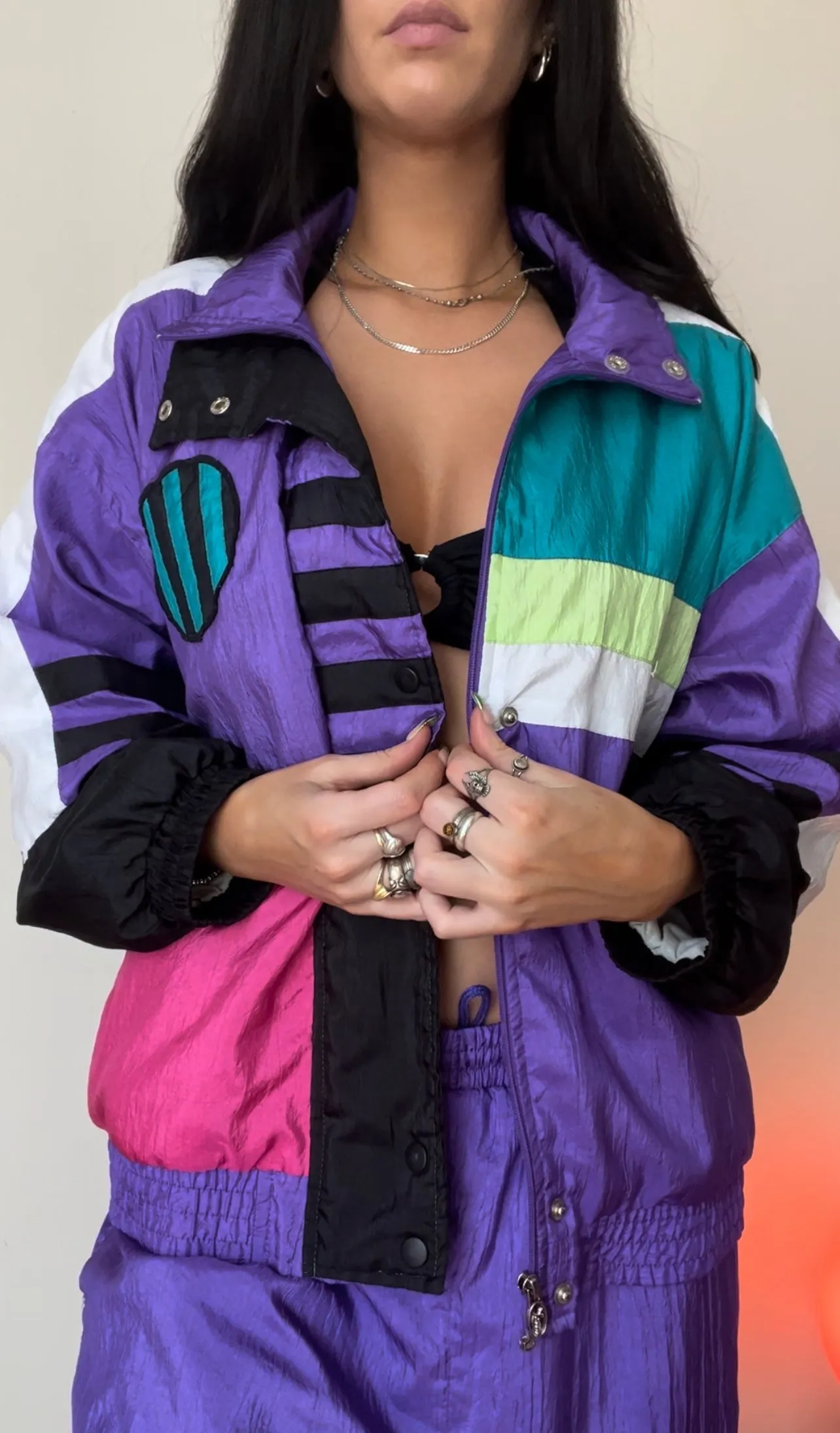 Vintage 1990’s Wind Breaker Set