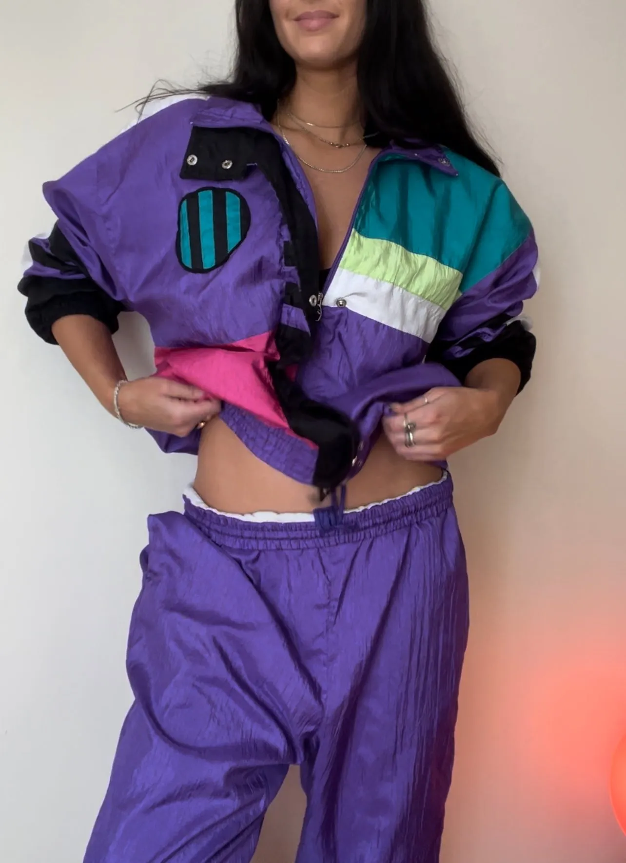 Vintage 1990’s Wind Breaker Set