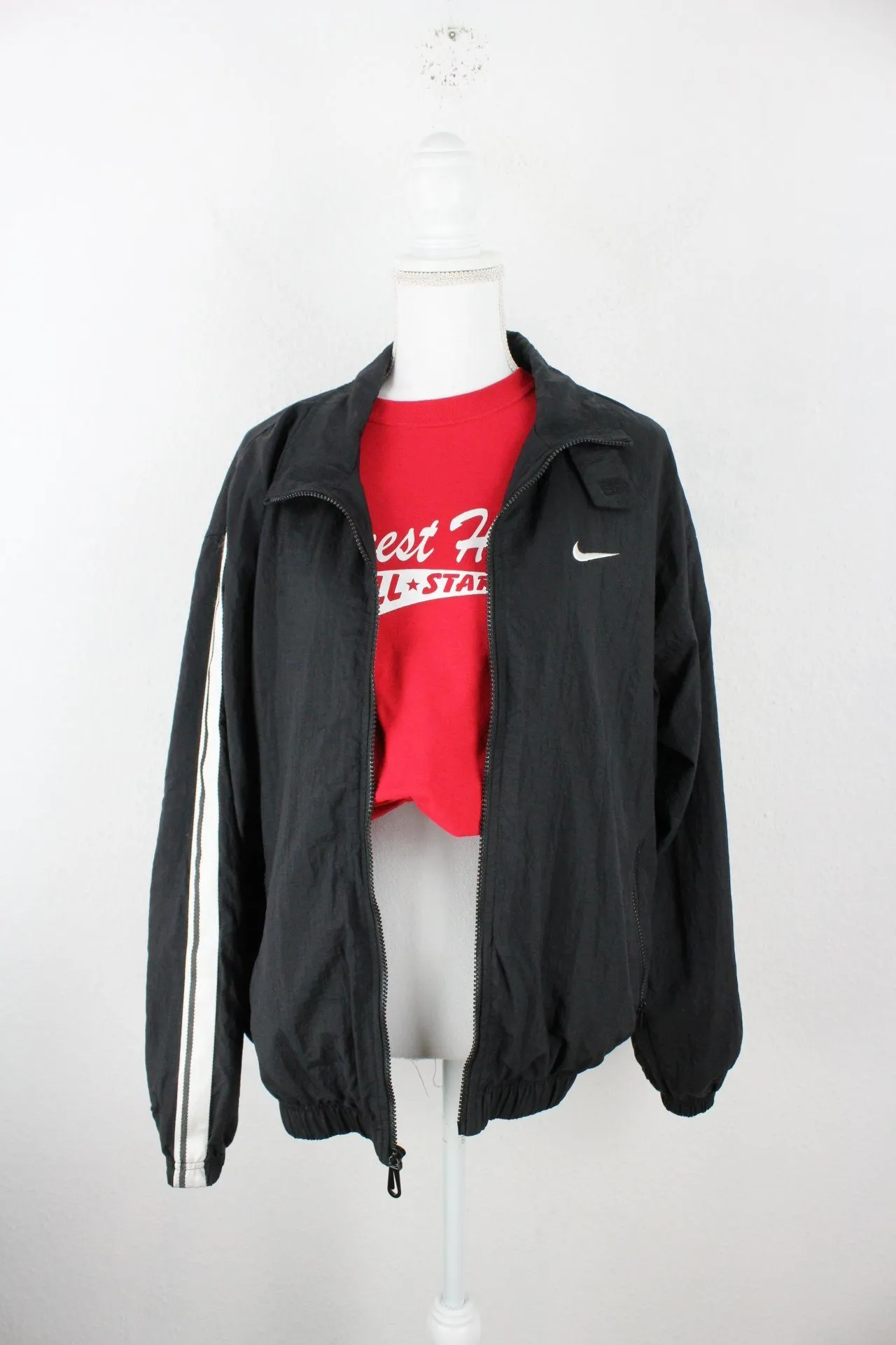 Vintage Black Nike Jacket (L)