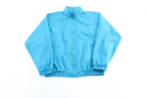 Vintage Reebok Embroidered Logo Aqua Zip Up Jacket