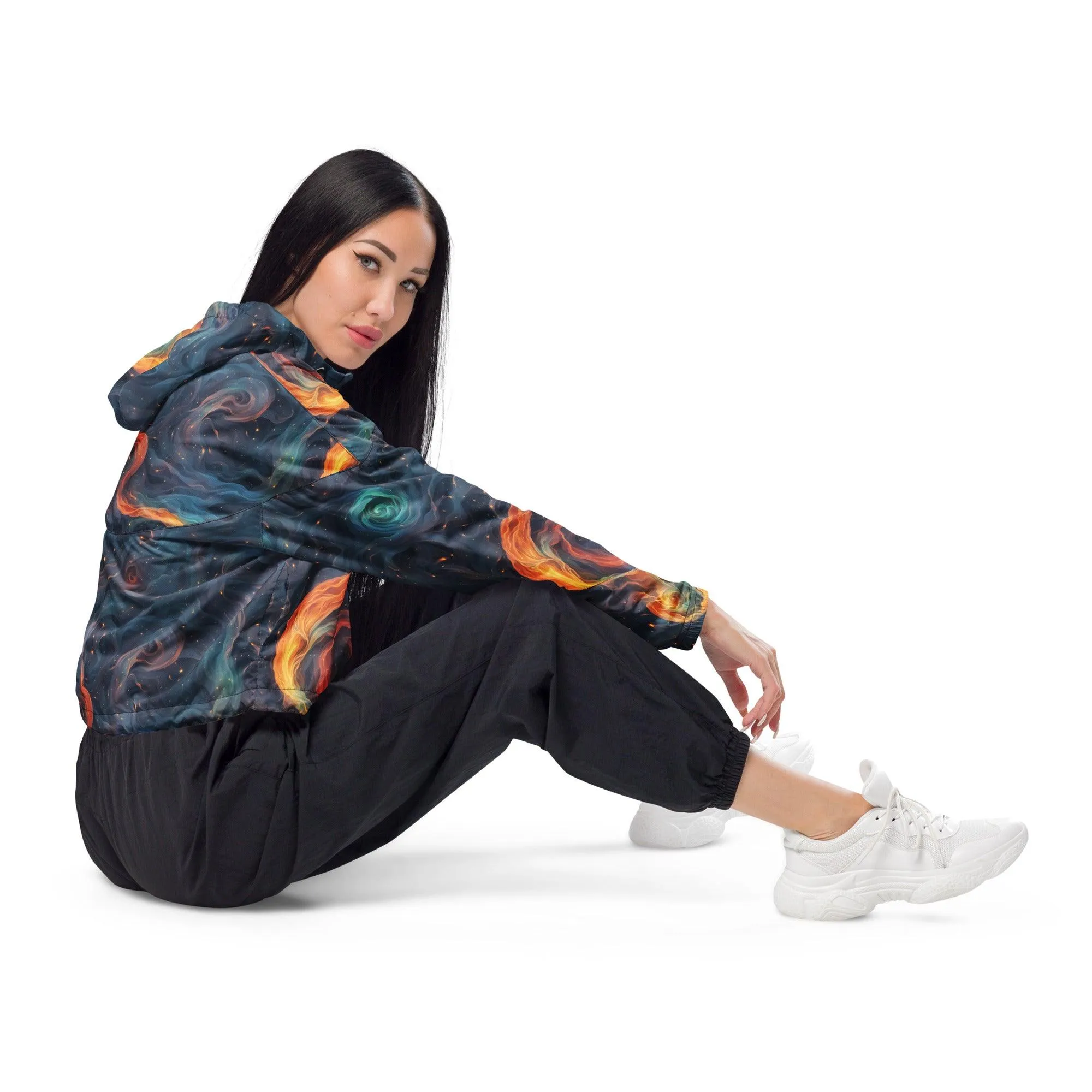 Women’s Cropped Windbreaker Lyra