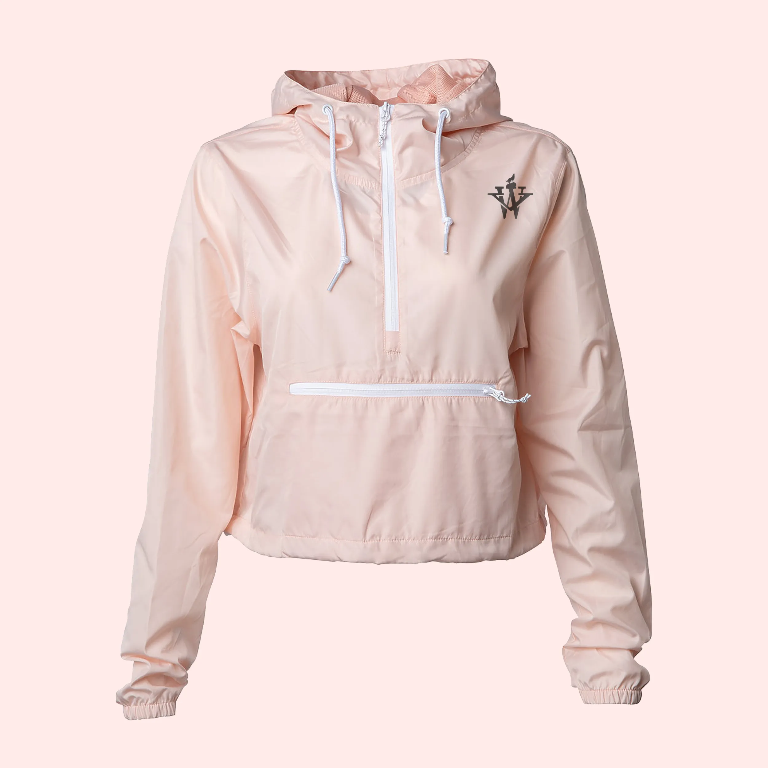 WV Women's Lightweight Cropped Windbreaker